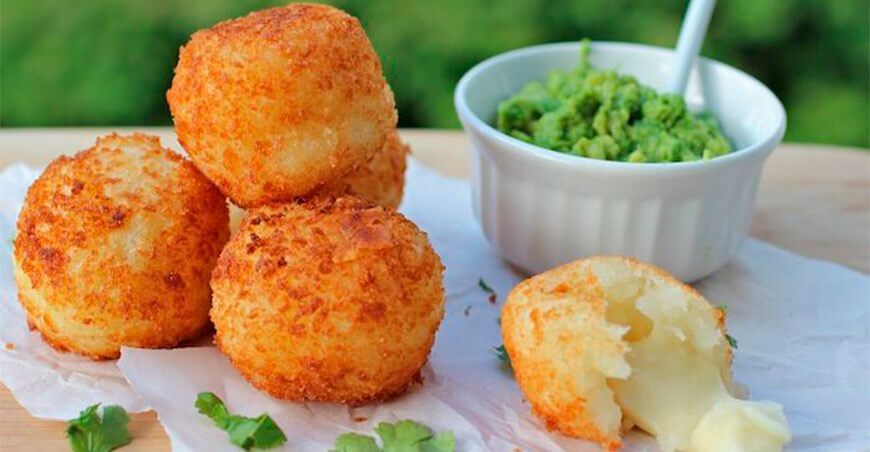 Bolitas de yuca con queso o boliyucas