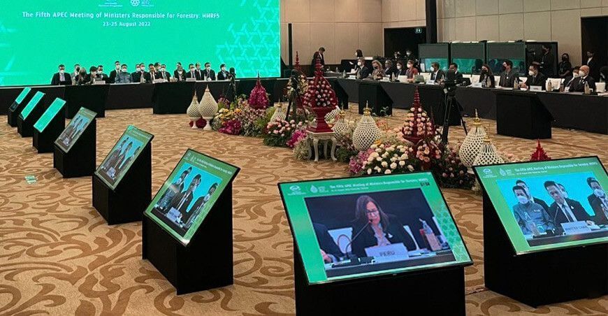 Perú se adhiere a declaración conjunta sobre bosques en reunión de ministros en material forestal de APEC