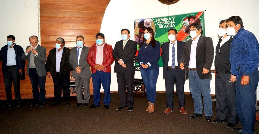 Alcaldes piden obras en la cabecera de cuenca del río Lurín