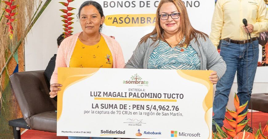 Caficultores de San Martín recibieron bono de carbono 