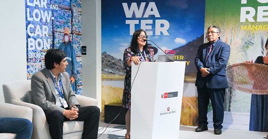 Perú impulsa promesa por la naturaleza y el bienestar para la acción climática COP 28