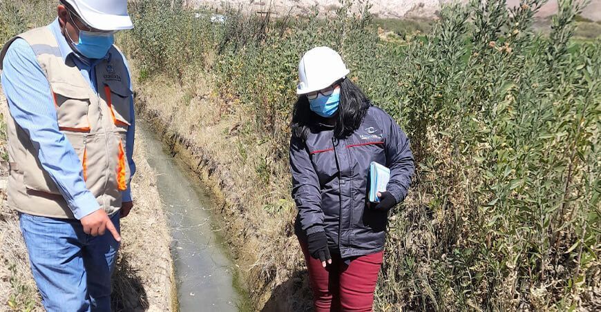 canal de riego Tacna