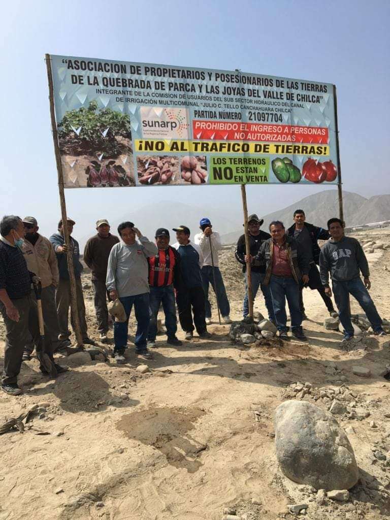 Tráfico de tierras amenaza el valle de Chilca, en Cañete