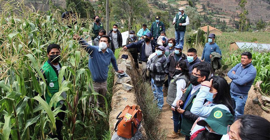 Junín: agricultores reciben capacitación sobre seguro agrario catastrófico
