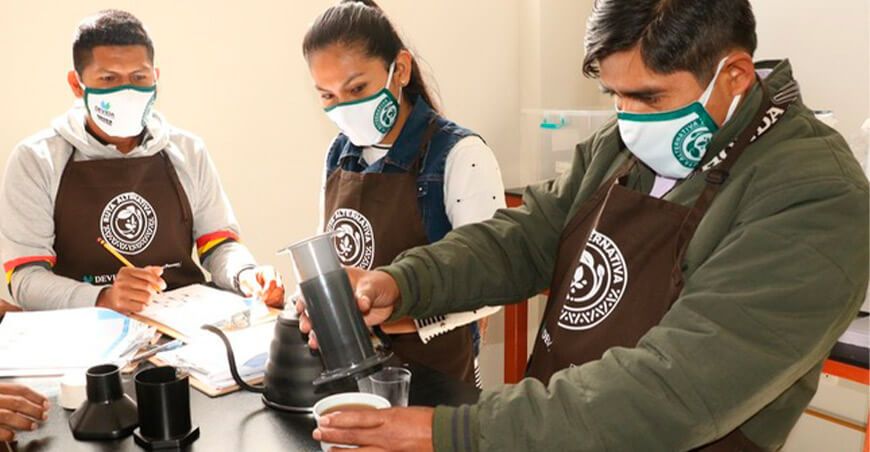 Puno: hijos de caficultores se especializan en barismo de cafés especiales