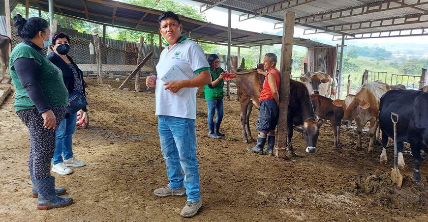 capacitan a productores agropecuarios de Cajamarca