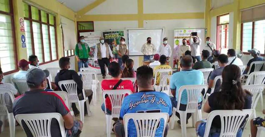 productores de camu camu y arroz se capacitan en manejo agronómico