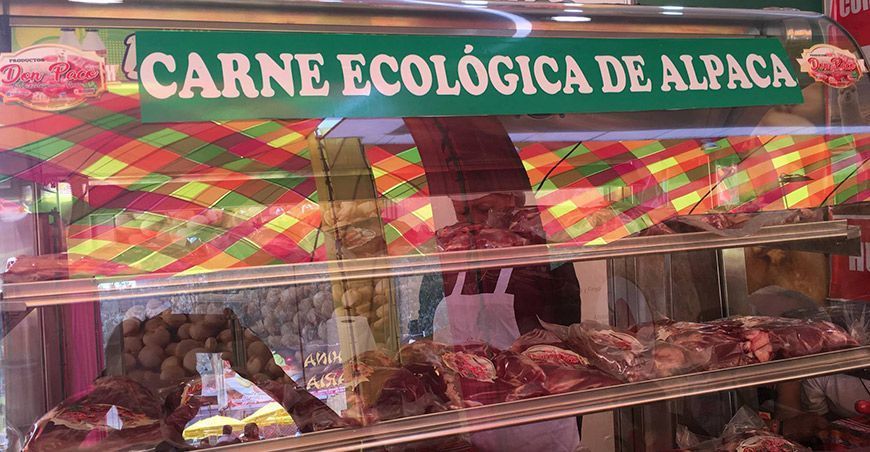 Carne de alpaca Perú
