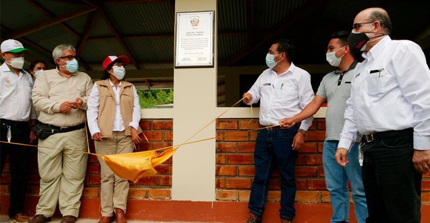 Inauguran “Casa del Turista Nueva Zelandia” en el Bosque de Protección Alto Mayo