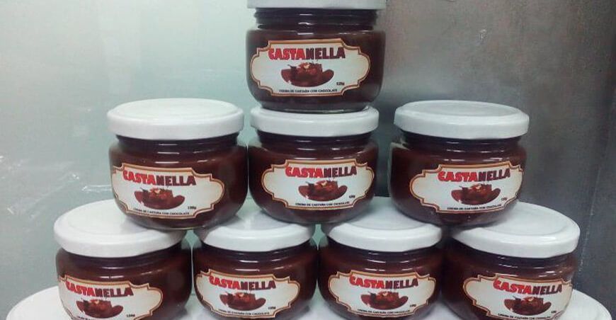 Castanella, crema untable de castaña y cacao