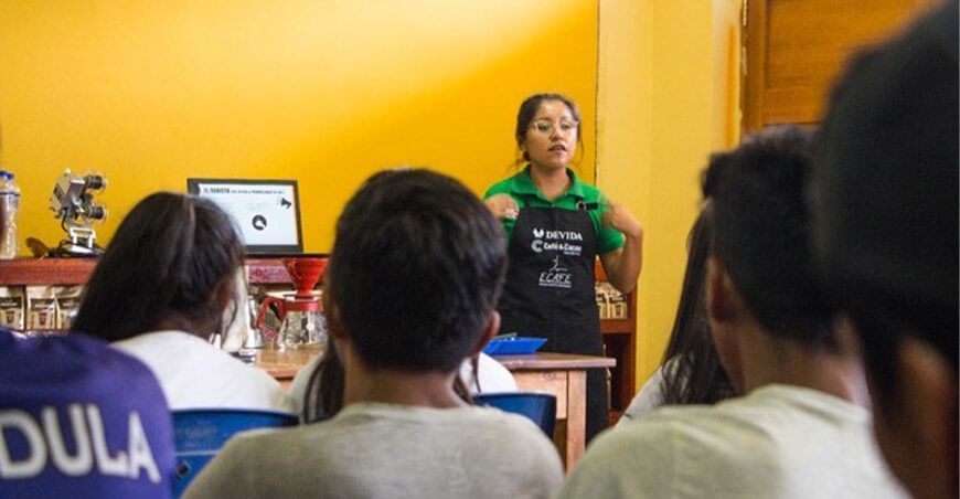 Ayacucho: Promueven formación de catadores y baristas de café en Ayna