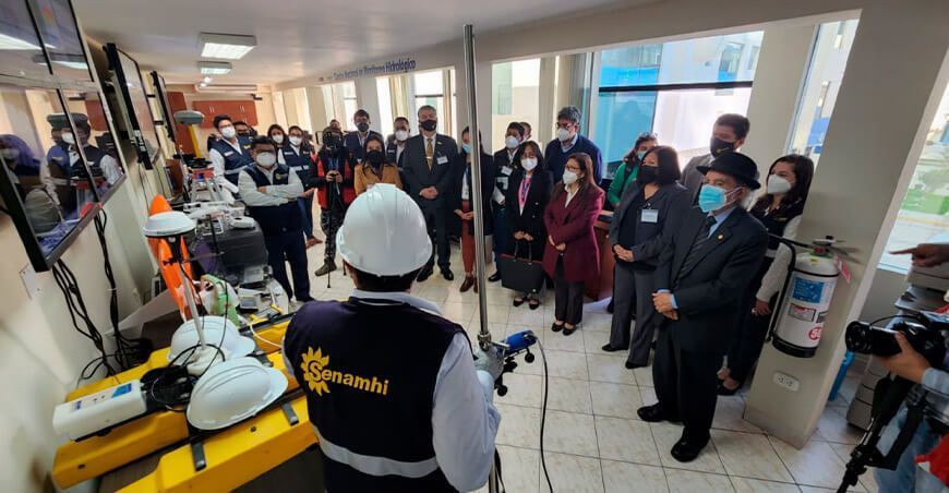Senamhi puso en marcha el Centro Nacional de Monitoreo Hidrológico