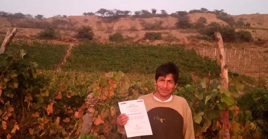 certifican a operarios en manejo del cultivo de vid