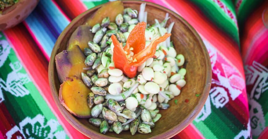 ceviche de tarwi o chocho