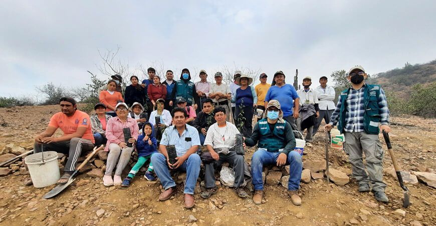 Lambayeque: reforestan con algarrobo reserva ecológica de Chaparrí Labor fue realizada por Serfor y la comunidad campesina Muchik Santa Catalina de Chongoyape