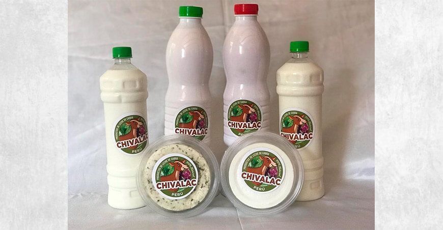 Chivalac productos de leche de cabra Cusco Perú