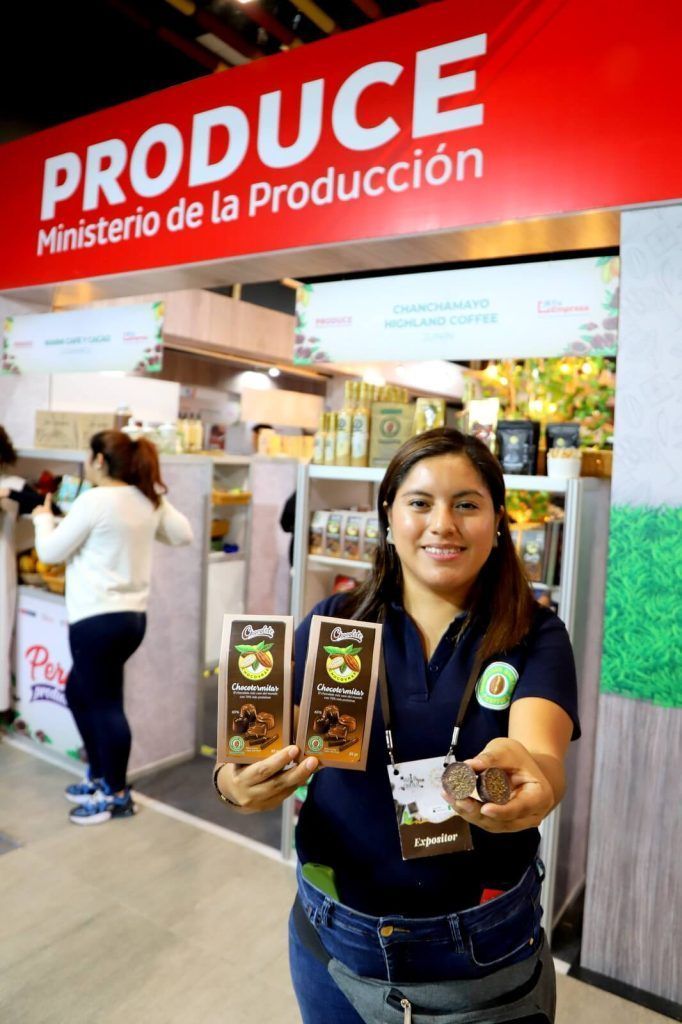 Chocolate con termitas, innovación de la empresa Chanchamayo Highland Coffee