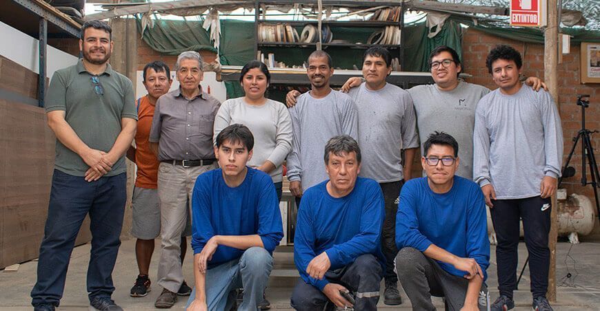 CITEmadera valida sus nuevos servicios tecnológicos en madera y metalmecánica ITP Perú