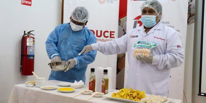 CITEproductivo Maynas capacitación derivados de huevos de taricaya Perú