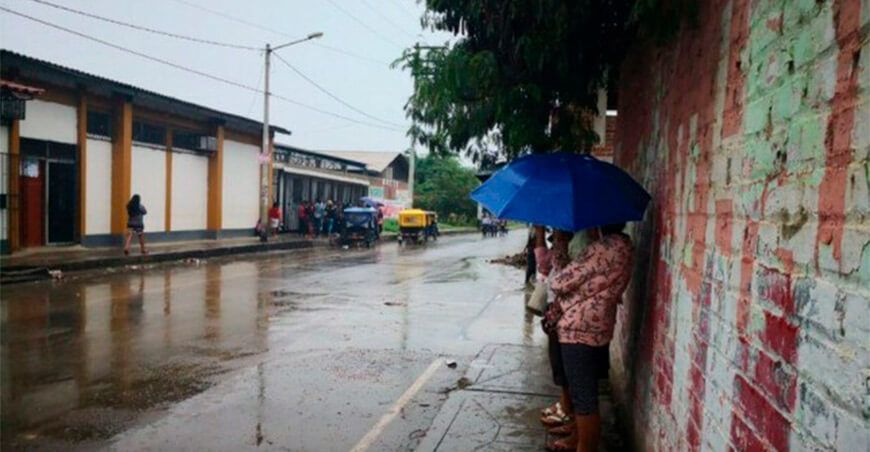 Senamhi pronostica lluvias en la costa norte y centro