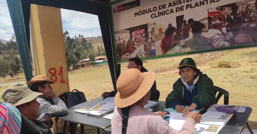Clínica de Plantas del INIA Perú