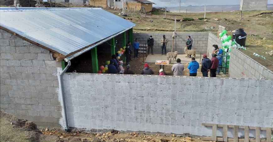 Protegerán más de 8 mil cabezas de ganado con la construcción de 80 cobertizos