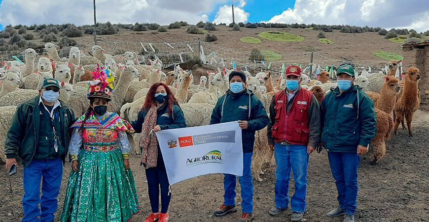 Entregan primeros cobertizos ganaderos en Moquegua