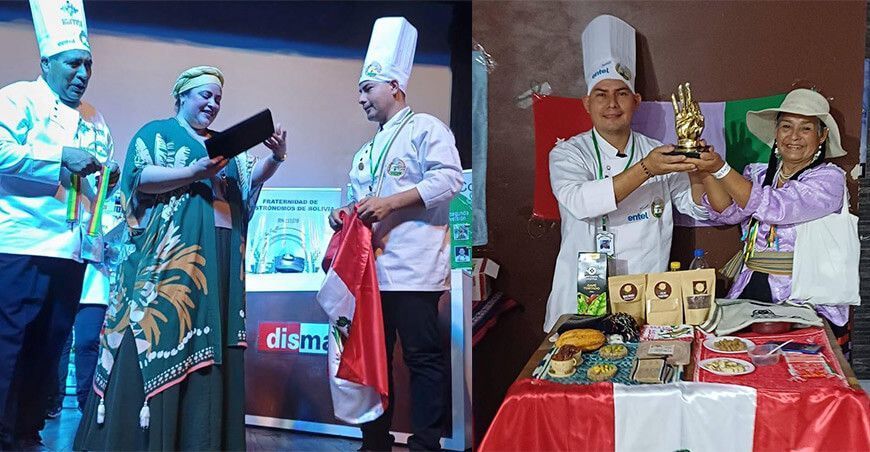 Cocineros cajamarquinos ganan premio gastronómico en Bolivia