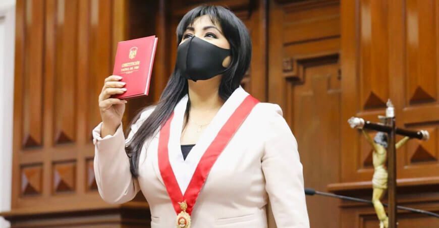 el nuevo Congreso de la República fue la Comisión Agraria, gestión que preside la abogada Leslie Vivian Olivos Martínez