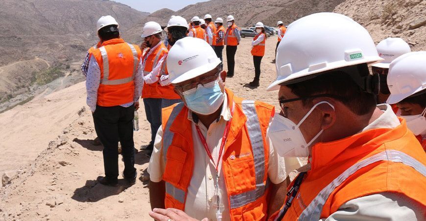 Congresistas de la República visitaron unidad minera de Cuajone