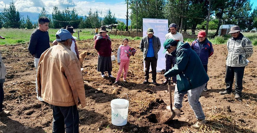conservación de calidad del suelo agrario INIA Ayacucho Perú