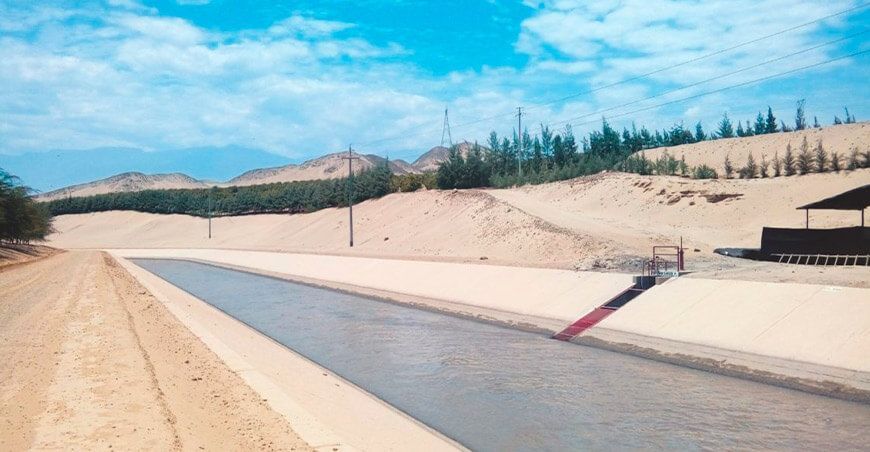 Inician construcción de canal en Laredo para prevenir inundaciones en La Libertad Perú