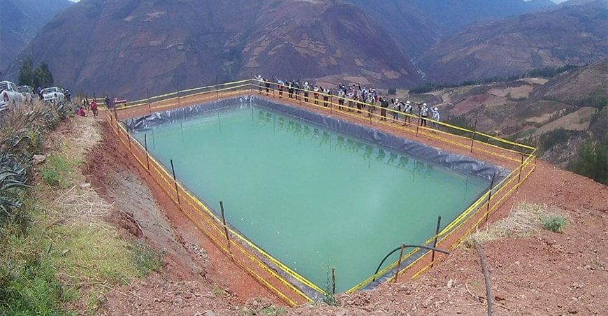 construcción de microreservorios y qochas La Libertad