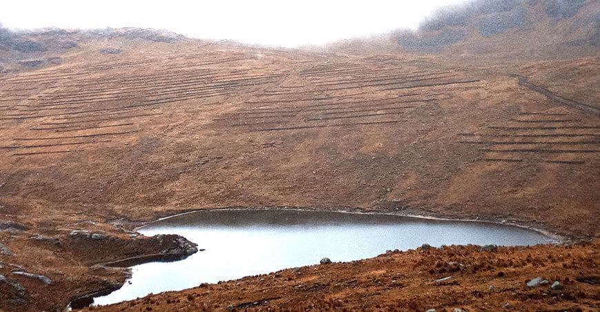 Agro Rural impulsa acciones de siembra y cosecha de agua qochas Perú