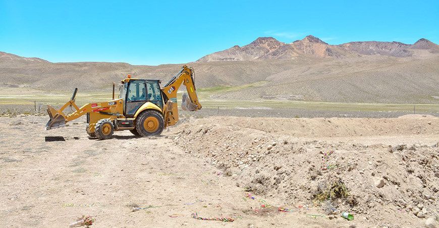 construcción qochas Vilacota Tacna Perú