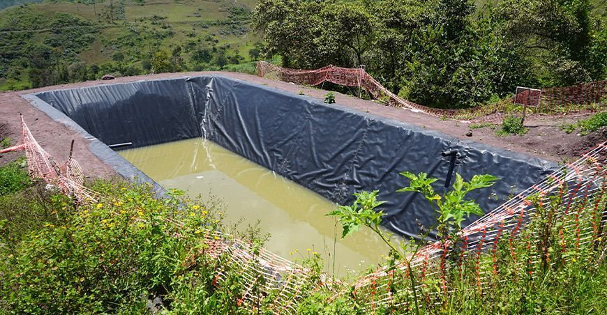 construcción de reservorios Cajamarca Perú