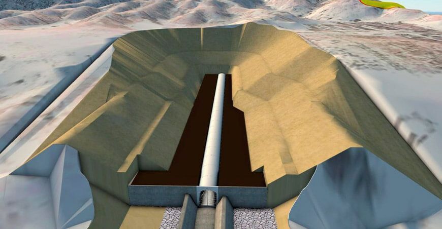 Construyen túnel subterráneo para canalizar agua hacia el río Moche en La Libertad