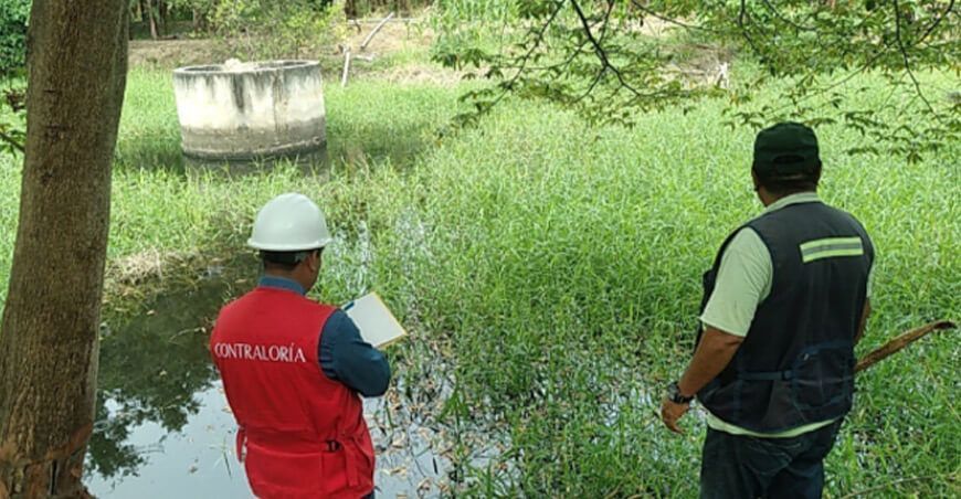 Contraloría advierte deficiencias en trabajos de limpieza en drenes de Tumbes Perú