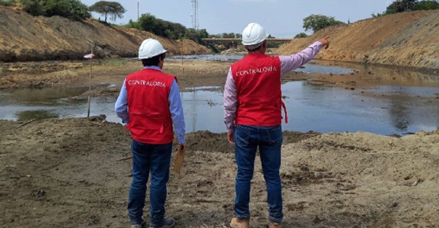 Contraloría alerta demora en limpieza y descolmatación del río Zaña en Lambayeque