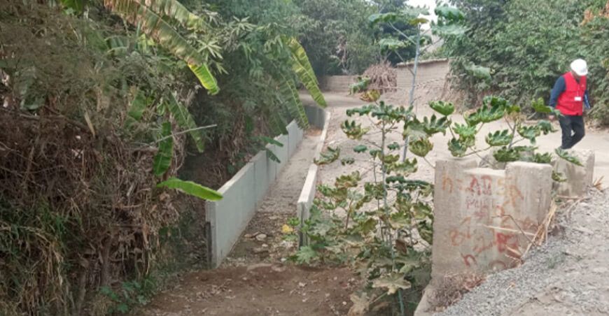 Contraloría advierten pago de S/123 000 por partida no ejecutada en obra de riego en Nasca