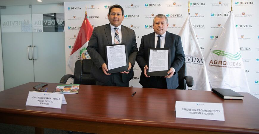 Devida y Agroideas promoverán el Modelo Perú de desarrollo productivo articulado al mercado