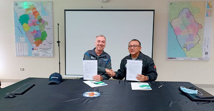 convenio COER Áncash y Inaigem