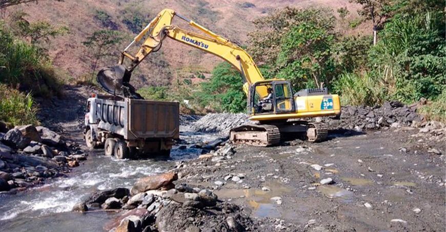 reinician limpieza y encauzamiento del río Sirpiyoc
