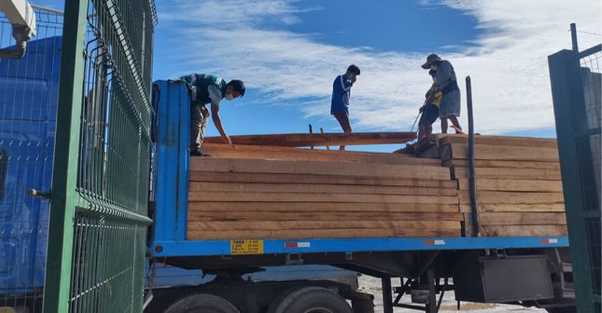 Puno: decomisan más de 7 mil pies tablares de madera en San Gabán