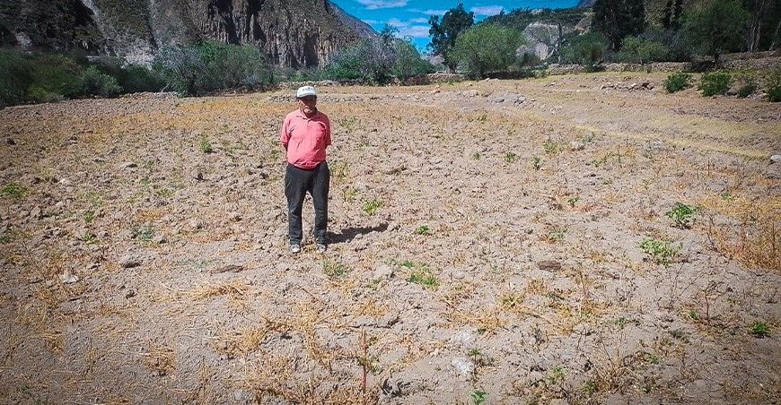 déficit hídrico escasez de agua sequía Piura Perú
