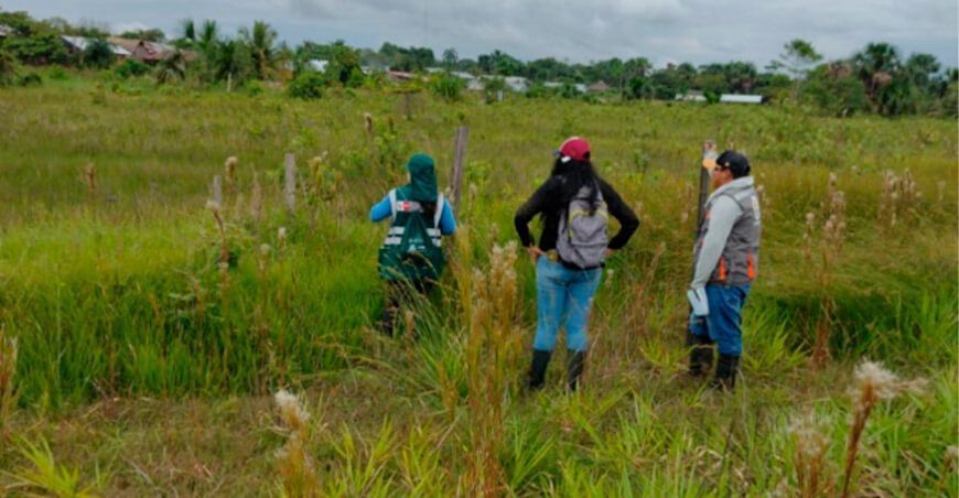trabajos de delimitación de fajas marginales en Datem del Marañón