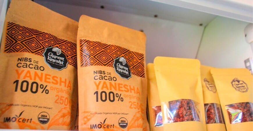 productores recibieron módulos de procesamiento de cacao