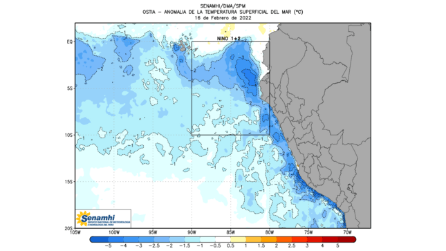 Temperaturas nocturnas disminuirían hasta 16 °C en la costa norte
