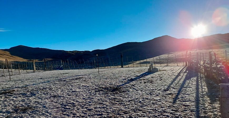 descenso de temperatura diurna sierra Perú
