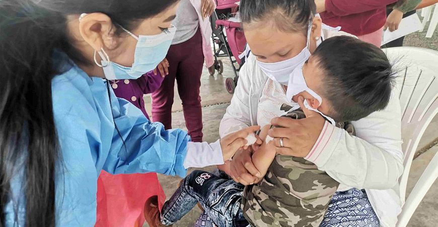 Más de 400 niños participaron en campañas de despistaje de anemia